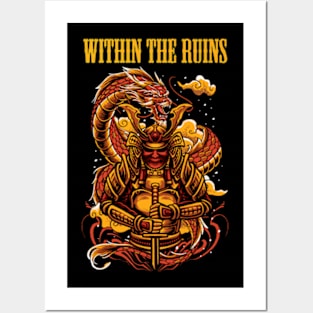 WITHIN THE RUINS MERCH VTG Posters and Art